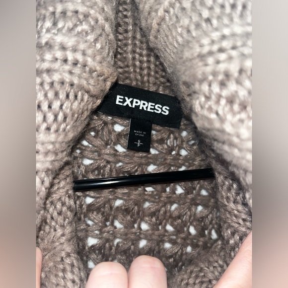 Express Chunky Knit Turtleneck Sweater - Picture 3 of 5